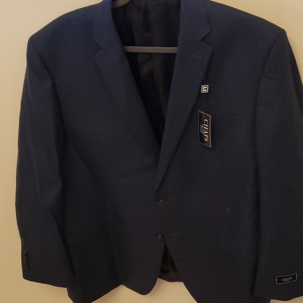 Navy blue Chaps mens blazer
